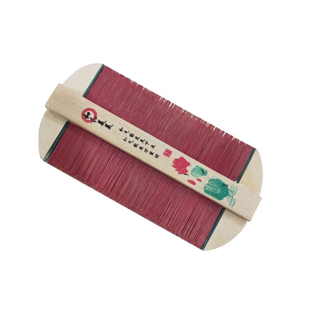 [Australia] - SUPVOX Hair Comb Lice Comb Double Sided Bamboo Removal Dandruff Comb Cat Dog Pet Grooming Fine Tooth Comb 