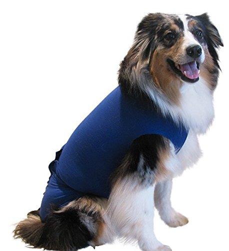 [Australia] - Surgi~Snuggly Washable Disposable Dog Diapers Keeper - for Male and Female Dogs - 70 Colors and Sizes- Fits Puppies to Adult Dogs - 2XL-Small Blue 
