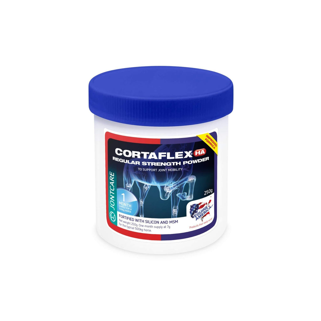 Equine America Cortaflex Regular Strength Powder | Premium Ready To Use Horse & Pony Supplement | Comprehensive Support For Joints & Mobility | 250g 250 g (Pack of 1) - PawsPlanet Australia