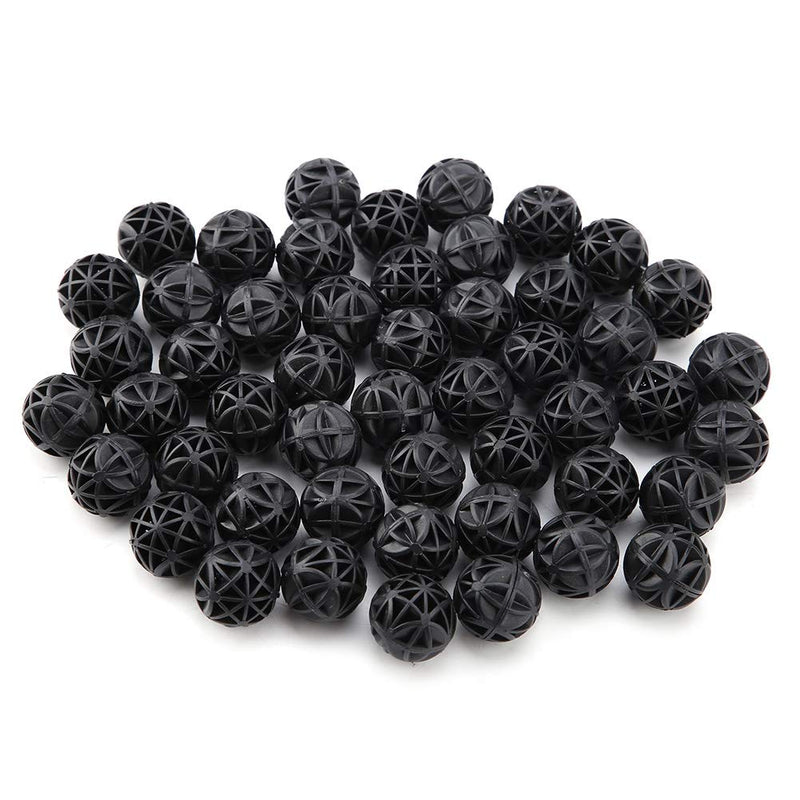 [Australia] - HEEPDD 50 Pcs Canister Filter Bio-Balls,Biochemical Aquarium Filter for Fish Tank 26mm 