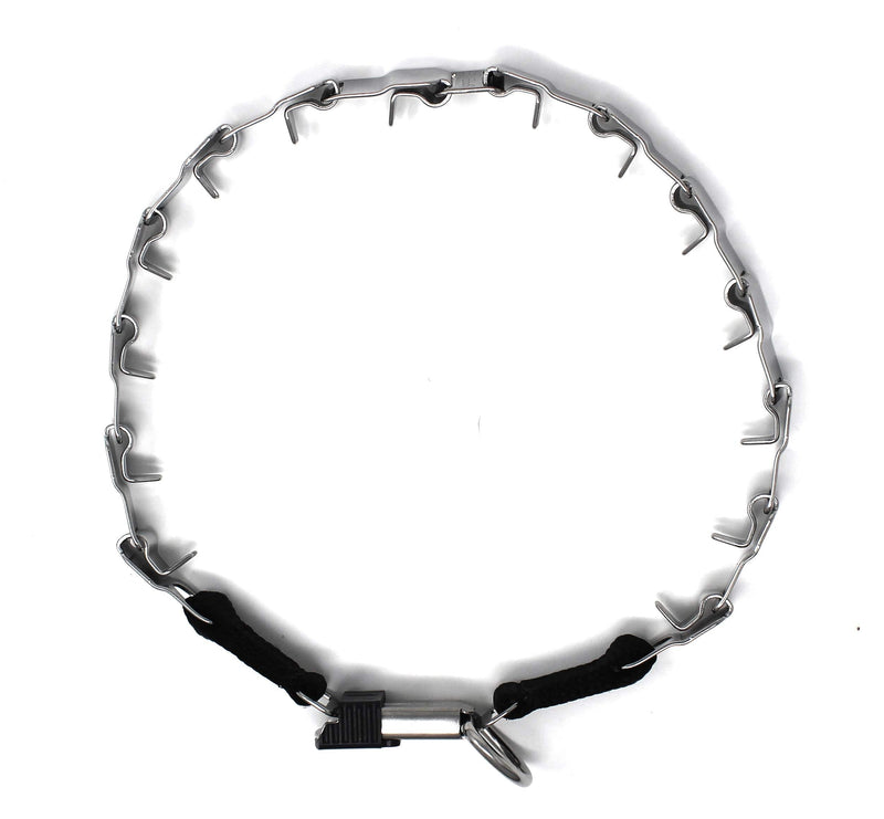 Herm Sprenger Neck Tech Stainless Steel Prong Dog Training Collar with Quick Release Buckle Pet Pinch Collar No-Pull Collar for Dogs Made in Germany 24 inches 24in - PawsPlanet Australia