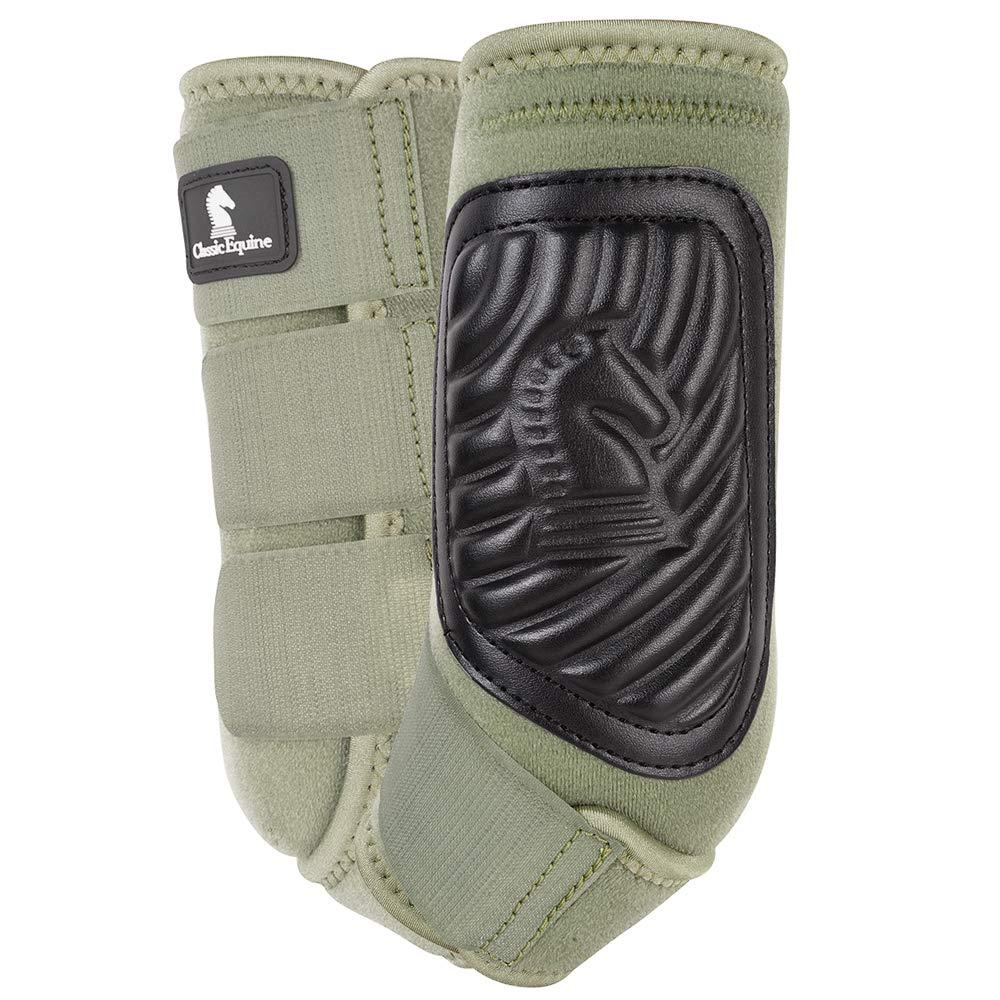 [Australia] - Classic Equine Boots Crossfit Hind Protection Ergonomic Light CF200 Olive Small 