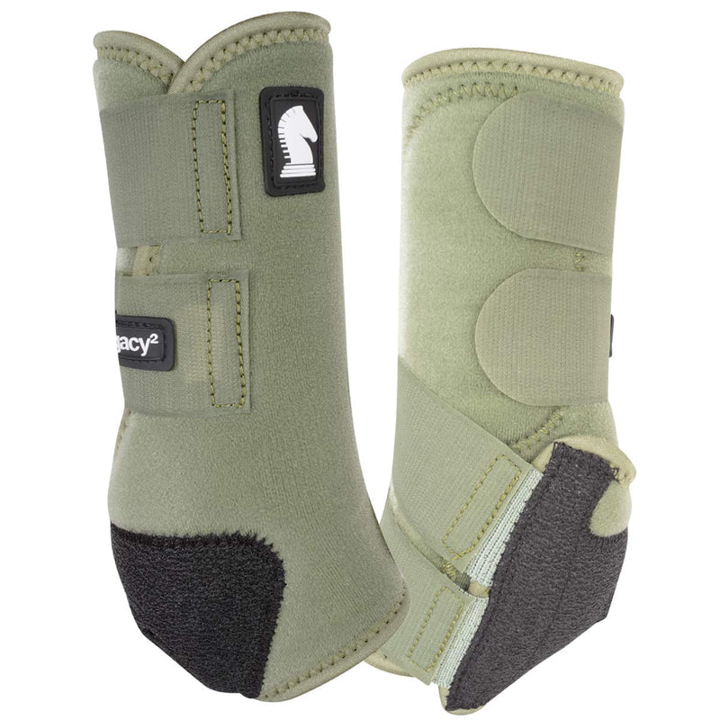 [Australia] - Classic Equine Olive Legacy2 Boots (Small, Front) 