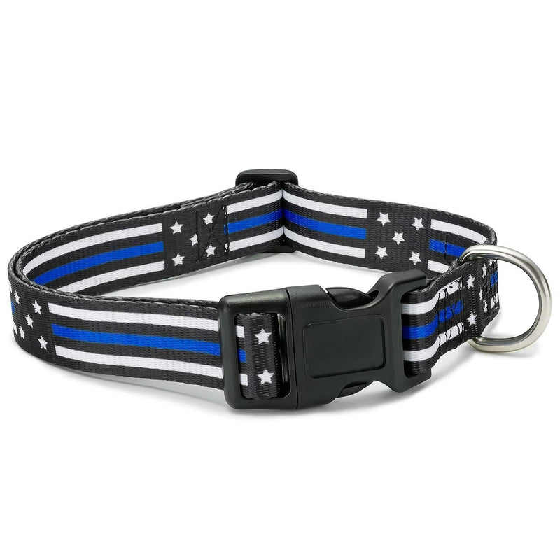 [Australia] - Thin Blue Line Dog Collar Large 