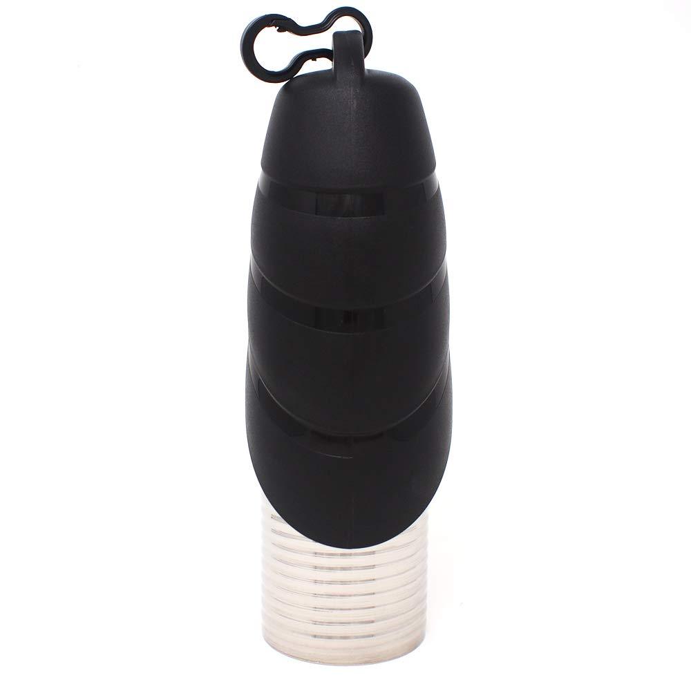 [Australia] - Fuzzy Puppy Pet Products Portable Ribbed Two-Piece Detachable Water Bottle 