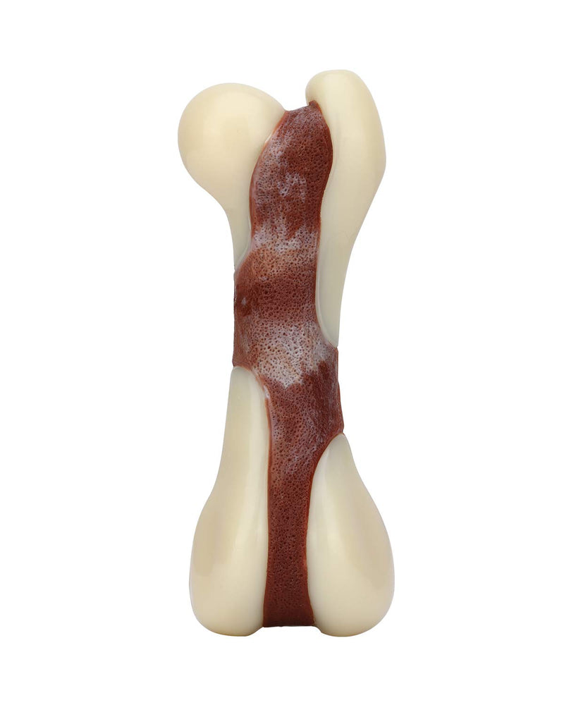 Indestructible Dog Chew Toys for Aggressive Chewers, Tikaton Real Beef Flavor Durable Dog Teething Chew Toys Bones for Large / Medium / Small Puppies - PawsPlanet Australia