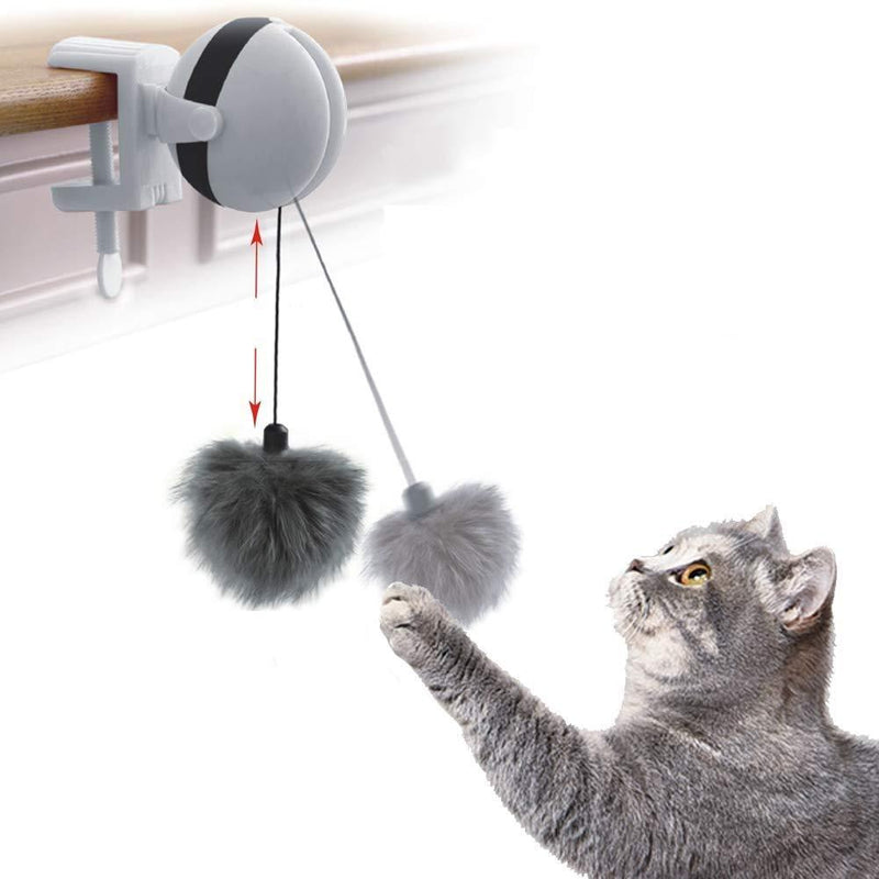 [Australia] - Ito Rocky Cat Interactive Chase Toys - Feather Chase Toy - Spinning Tumbler Toy - Remote Control Mouse - Fling String Toy 