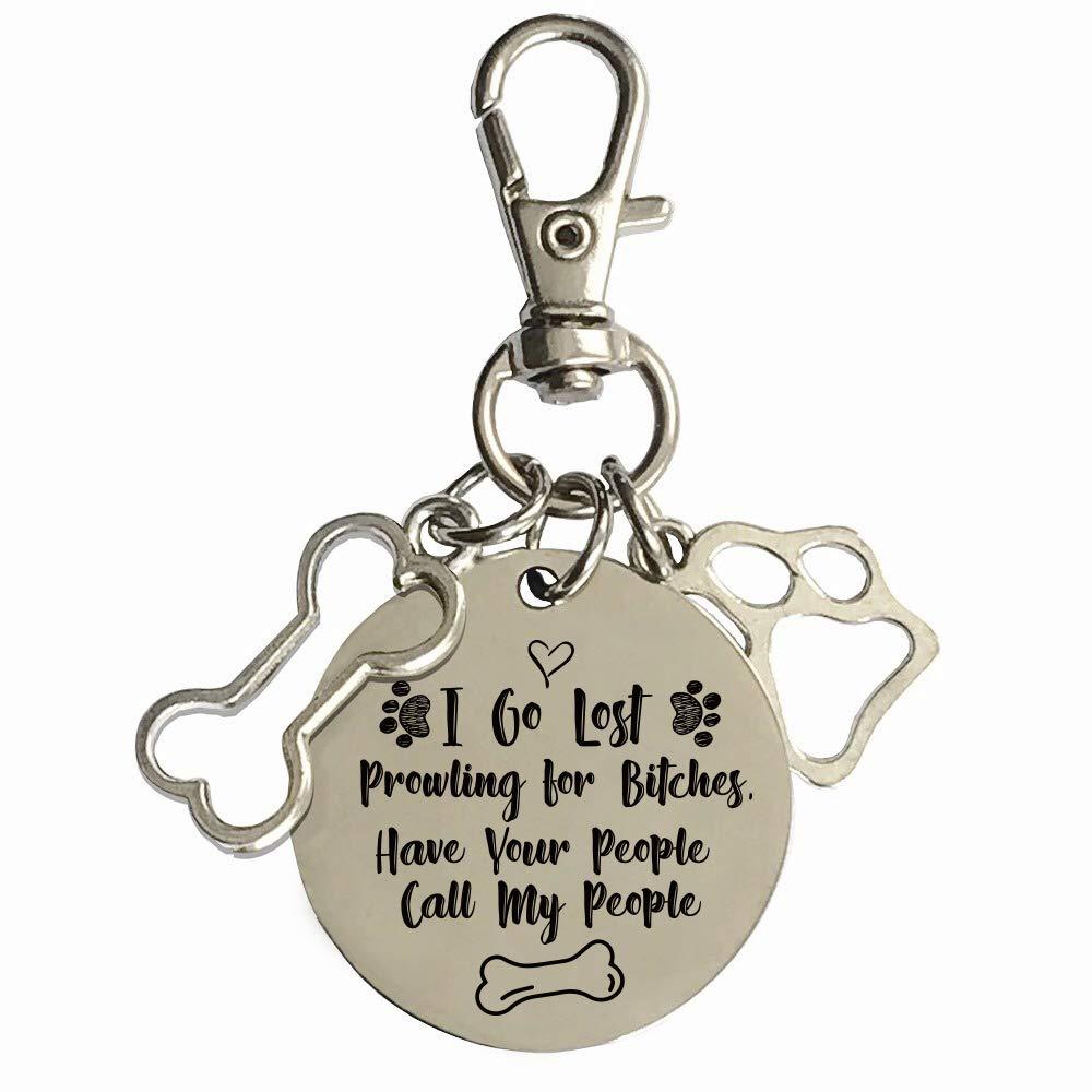 [Australia] - family Kitchen Fun Pet Tag, Funny Dog Tag for New Puppy Stainless Steel Dog Collar Decorations Tags 