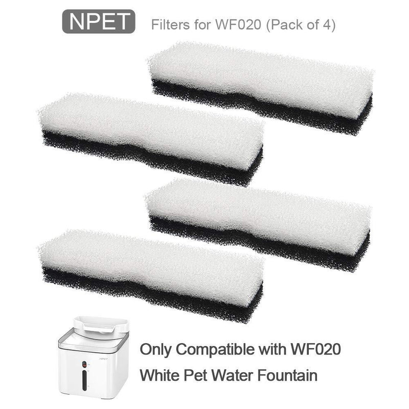 [Australia] - NPET Cat Dog Water Fountain (Replacement Filters for WF020) 