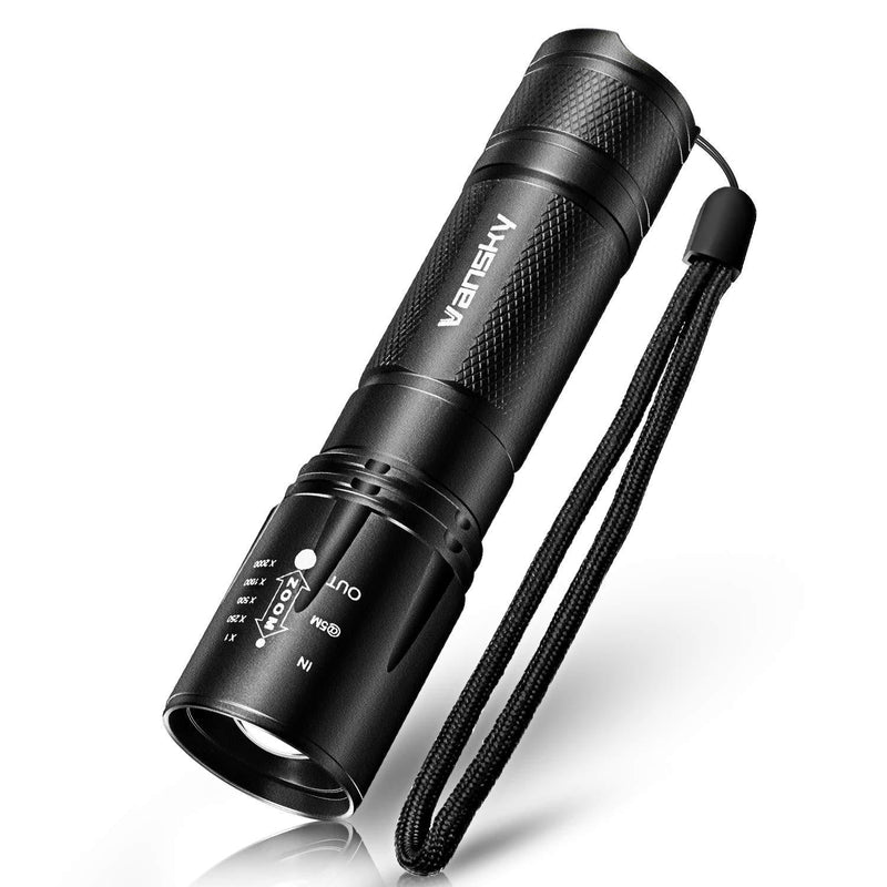 [Australia] - UV Flashlight Black Light Tactical Flashlight, Vansky 2 in 1 Handheld Flashlight LED Flashlight for Camping,Reading, Mini Blacklight Urine Detector for Cats,Pet Stains,Bed Bugs,Scorpions 