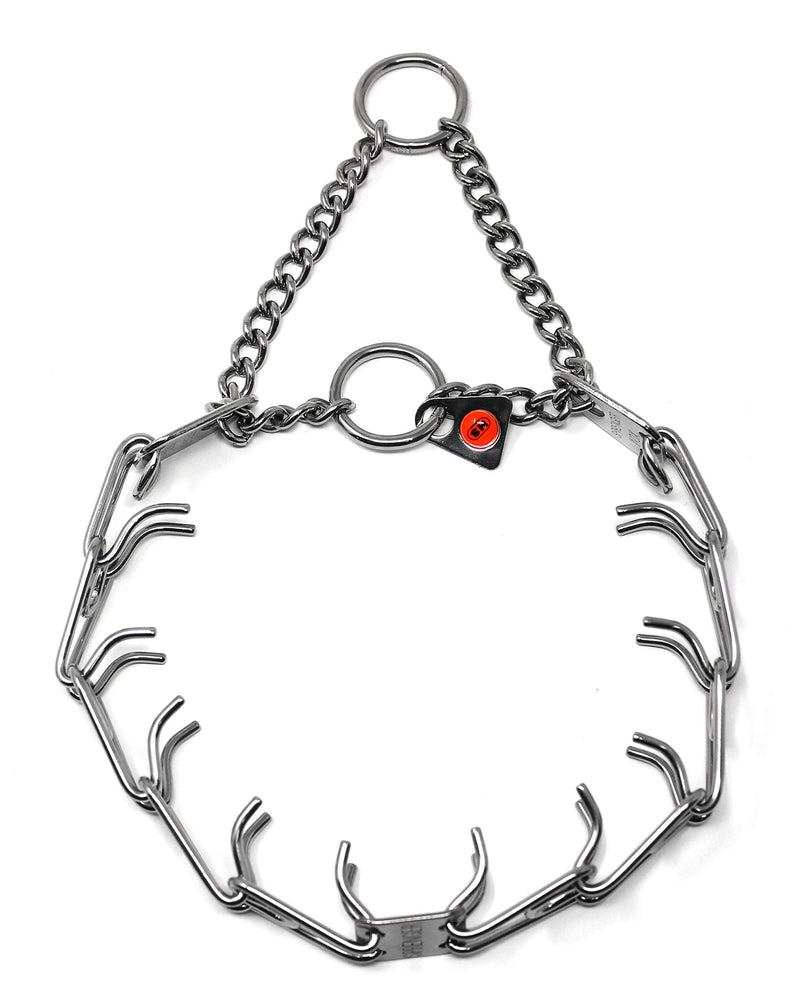 Herm Sprenger Stainless Steel Prong Dog Training Collar Ultra-Plus Pet Pinch Collar No-Pull Collar for Dogs Anti Pull Training Collar Made in Germany 16in (41cm) x 2.25mm - PawsPlanet Australia