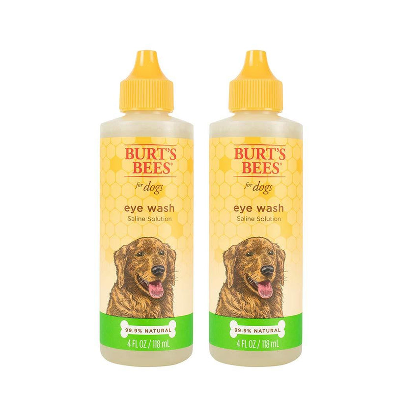 Burt's Bees for Pets Dogs Natural Eye Wash with Saline Solution 2 Pack - PawsPlanet Australia