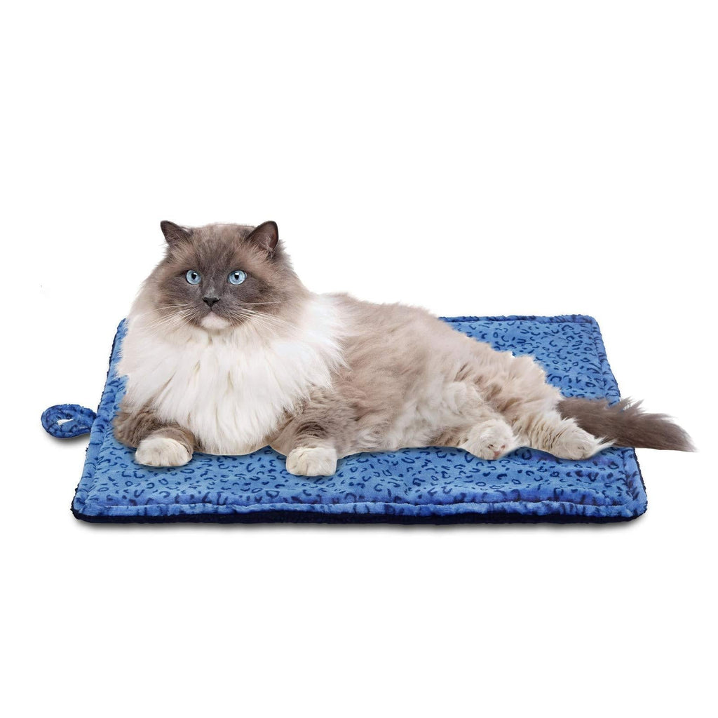 MARUNDA Super Soft Crate Mats,Reversible Fleece Dog Crate Kennel Pad,Machine Wash & Dryer Friendly-Anti-Slip Pet Beds for Pets Sleeping Small- 21" * 15" Blue - PawsPlanet Australia