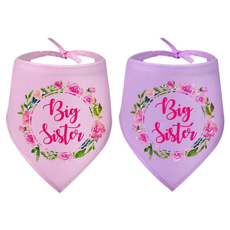 Big Sister Dog Bandana Triangle Bibs Scarf Accessories for Dogs Pets Cat - PawsPlanet Australia