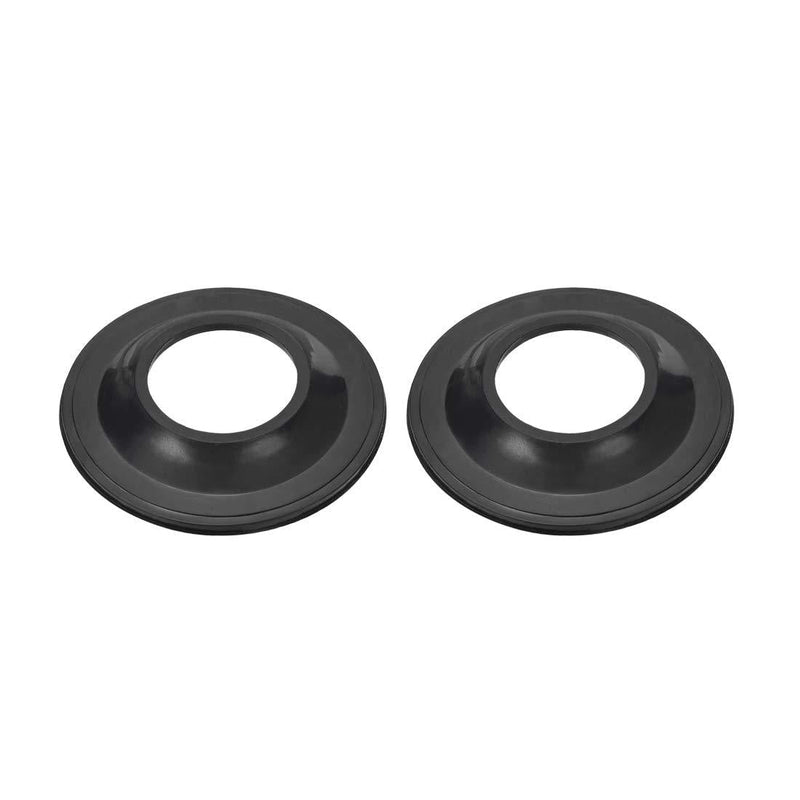 [Australia] - uxcell Bathroom Pop-Up Rubber Gasket Strainer Washer 53mm OD Black 2Pcs 