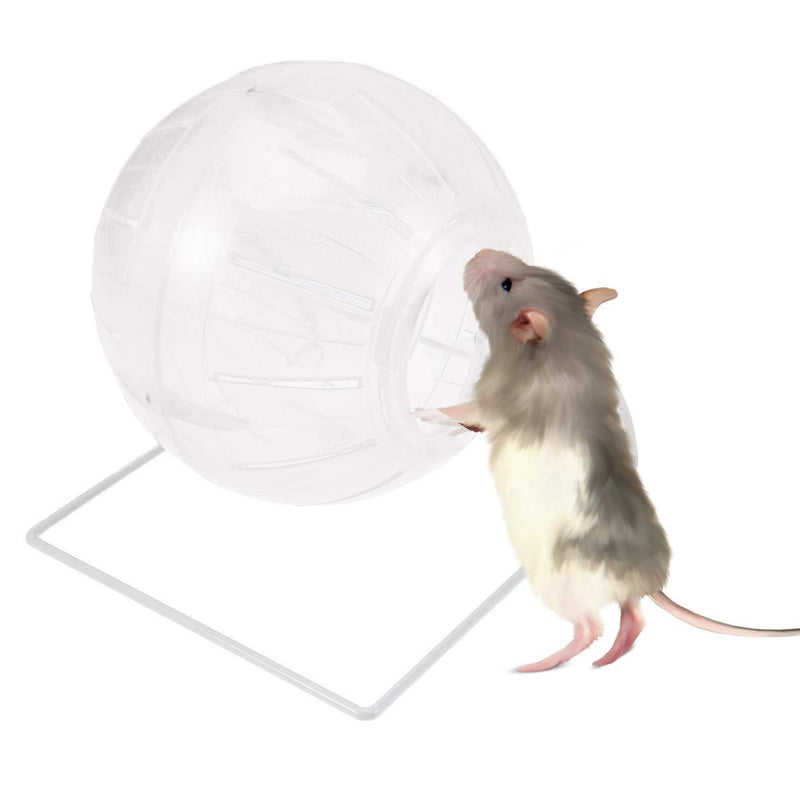 POPETPOP Hamster Exercise Ball,4-in-1 Multifunctional Hamster Running Ball-Hamster Mini Ball for Dwarf Hamster,Mouse,Syrian Hamster Ball with Stand-Clear Picture 1 - PawsPlanet Australia