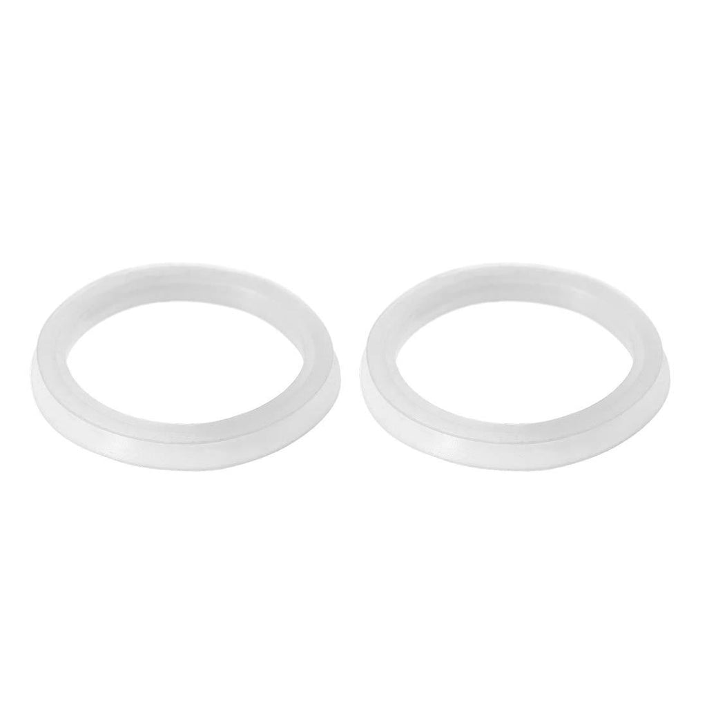 [Australia] - uxcell Silicone Kitchen Bathroom Strainer Washer Drain Gasket 41mmx34mmx4.5mm White 2Pcs 