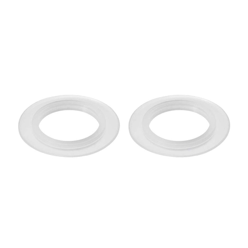 [Australia] - uxcell Silicone Kitchen Bathroom Strainer Washer Drain Gasket 35mm OD White 2Pcs 