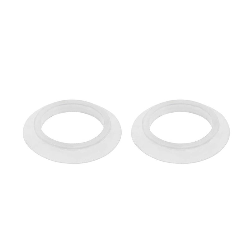 [Australia] - uxcell Silicone Kitchen Bathroom Strainer Washer Drain Gasket 43mmx28mmx5mm White 2Pcs 