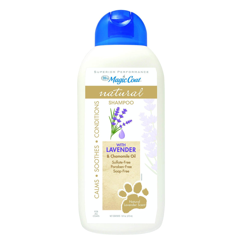 [Australia] - Four Paws Magic Coat Natural Dog Shampoo, Lavender & Chamomile, 16 Ounces 