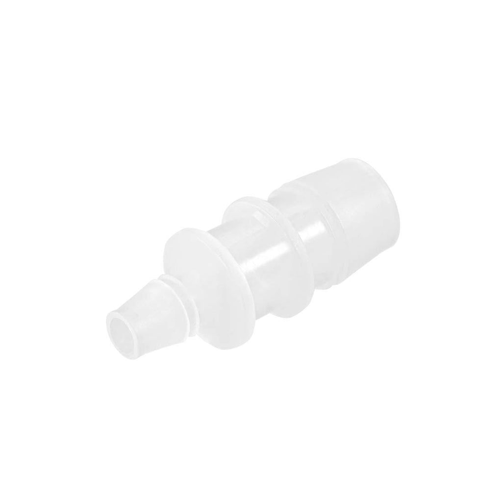 [Australia] - uxcell Aquarium Air Valve Connector Straight Clear White Plastic Airline Tubing 8mm to 16mm 