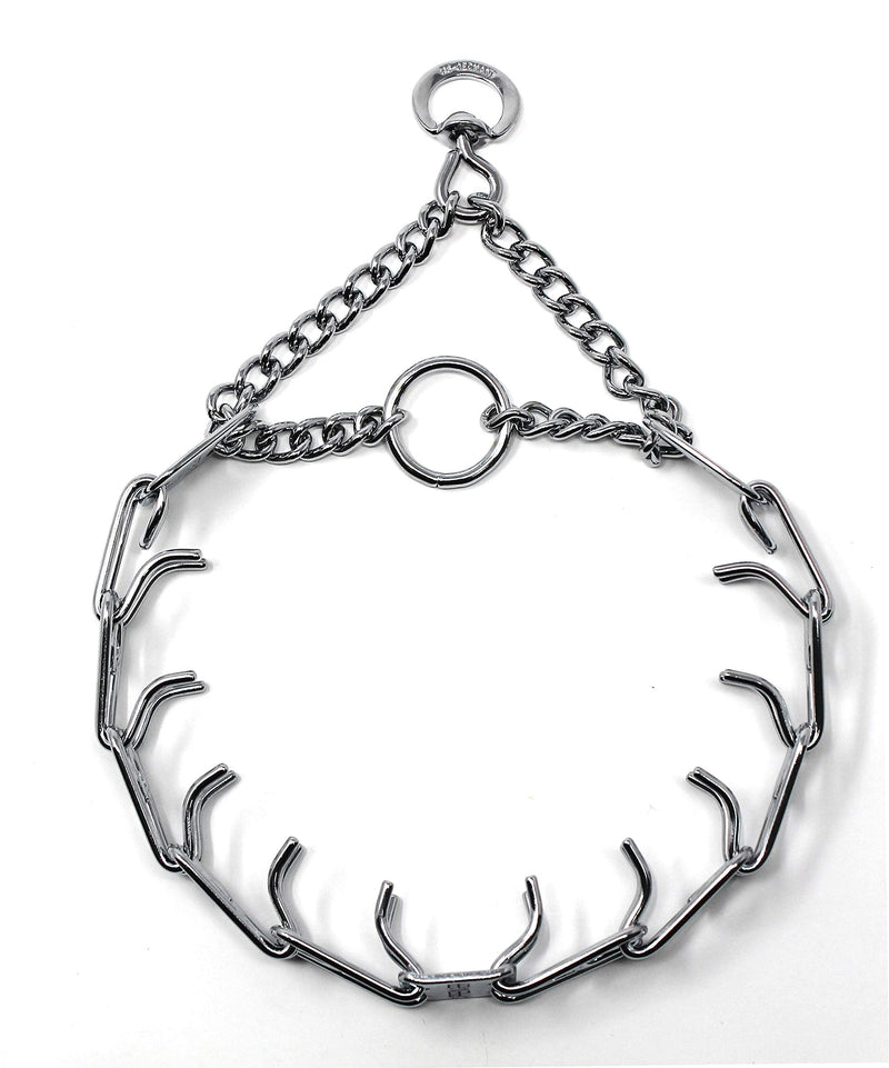 Herm Sprenger Prong Dog Training Collar Ultra-Plus Chrome Plated Steel Pet Pinch Collar No-Pull Collar for Dogs Anti Pull Training Collar Made in Germany 16in (41cm) x 2.25mm - PawsPlanet Australia
