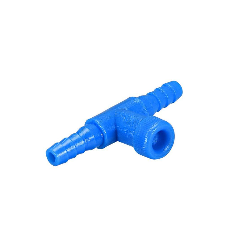 [Australia] - uxcell Aquarium Air Valve T Shaped 2 Way Air Pump Control Valves for Fish Tank Plastic Blue 20Pcs 