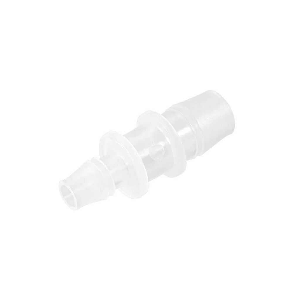 [Australia] - uxcell Aquarium Air Valve Connector Straight Clear White Plastic Airline Tubing 8mm to 12mm 