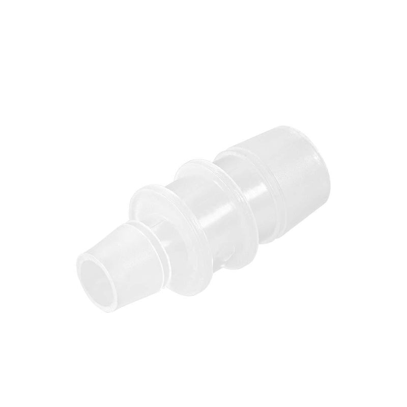 [Australia] - uxcell Aquarium Air Valve Connector Straight Clear White Plastic Airline Tubing 12mm to 20mm 