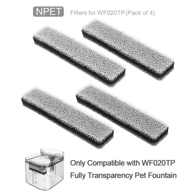 [Australia] - NPET Cat Dog Water Fountain (Replacement Filters for WF020TP) 