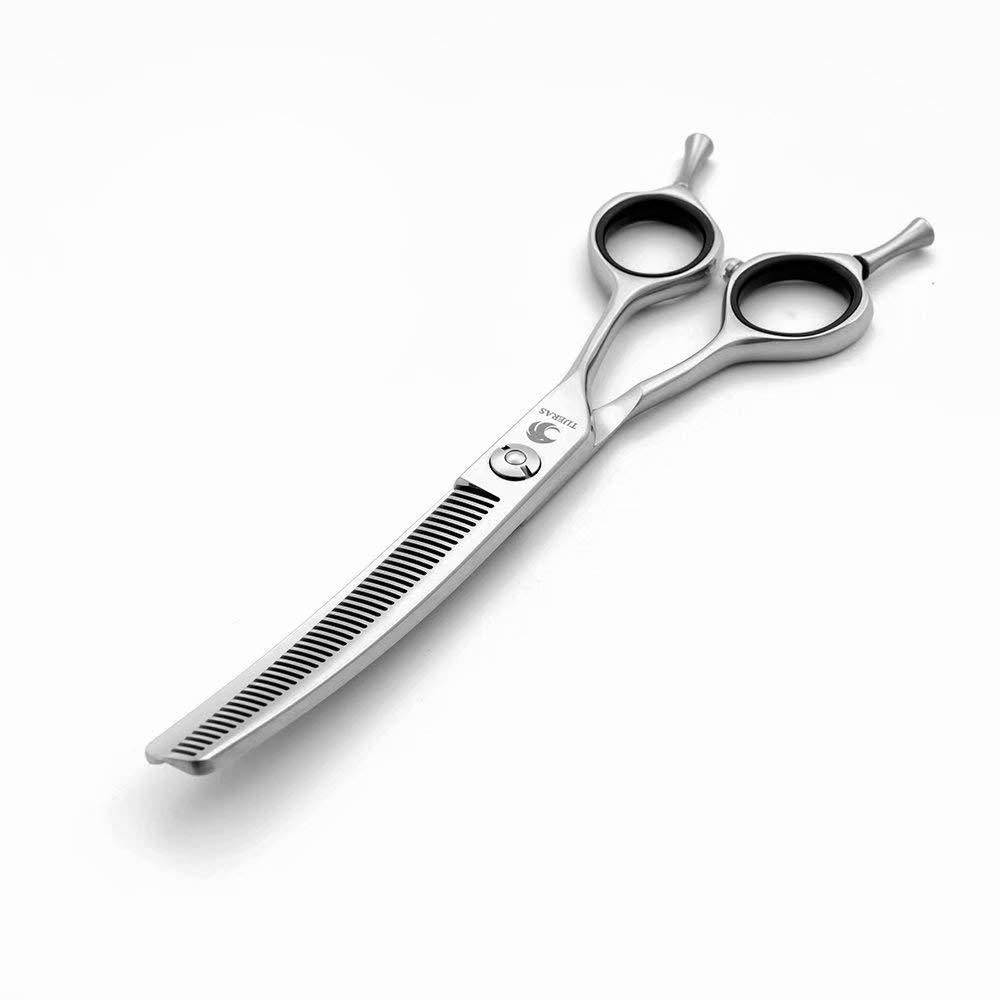 [Australia] - TIJERAS 6.5" Professional Dog/Pet Grooming Scissors Thinning Shears Dog Cutting Scissors Japanese 440C 46-Teeth for Pet Groomer or Home Use Thinning rate 25%-30% 