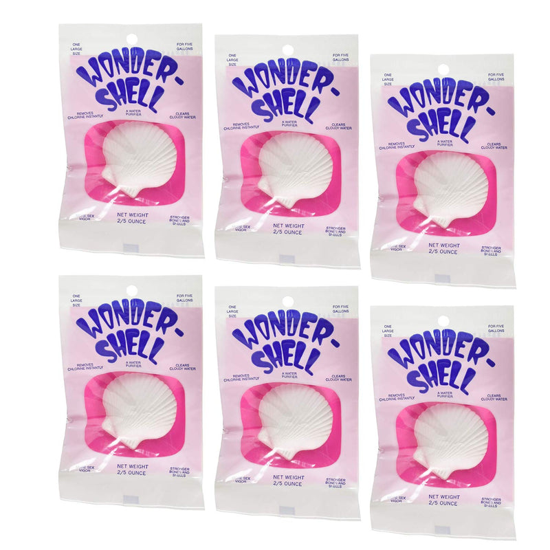 (6 Pack) Weco Wonder Shell Natural Minerals, Large, for a Total of 6 Large Shells - PawsPlanet Australia