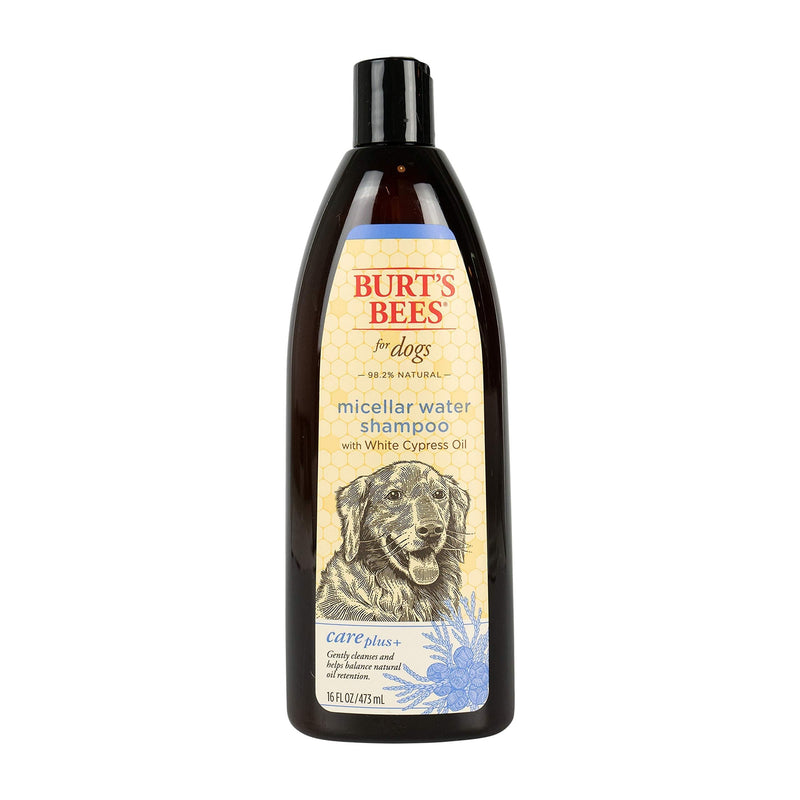 Burt's Bees Care Plus+ Micellar Water Shampoo for Dogs | Cleanses & Balances Pet's Coat | 16 oz - PawsPlanet Australia