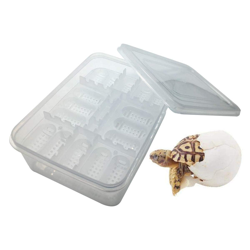 NGe Reptile Egg Incubator 16 Slots Professional Hatcher Hatching Box Case Tray Plastic Breeding Incubator for Hatching Snake,Lizards, Reptiles - PawsPlanet Australia