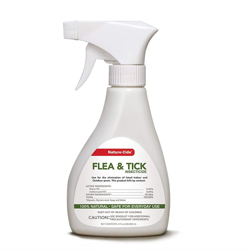 Nature-Cide Flea & Tick. All Natural Tick and Flea Spray for House and Pets to Keep Your Home Safe. Kills on Contact. No Strong Odor. 8 oz. - PawsPlanet Australia