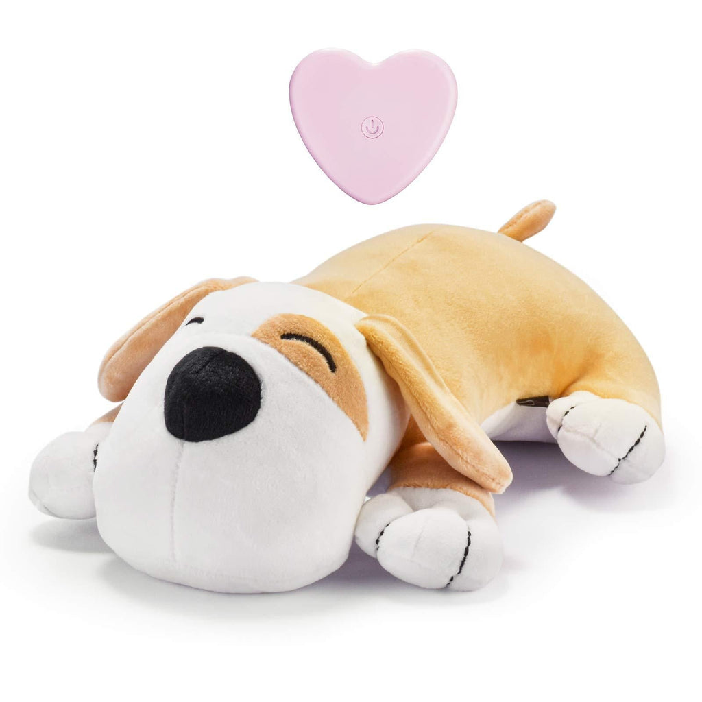 [Australia] - Moropaky Plush Dog Toy Heartbeat Puppy Toy to Separate Anxiety Relief for Puppy Calming Create Training Sleep Aid Behavioral Aid Dog Toys [ for Dogs Cats Pets ] 