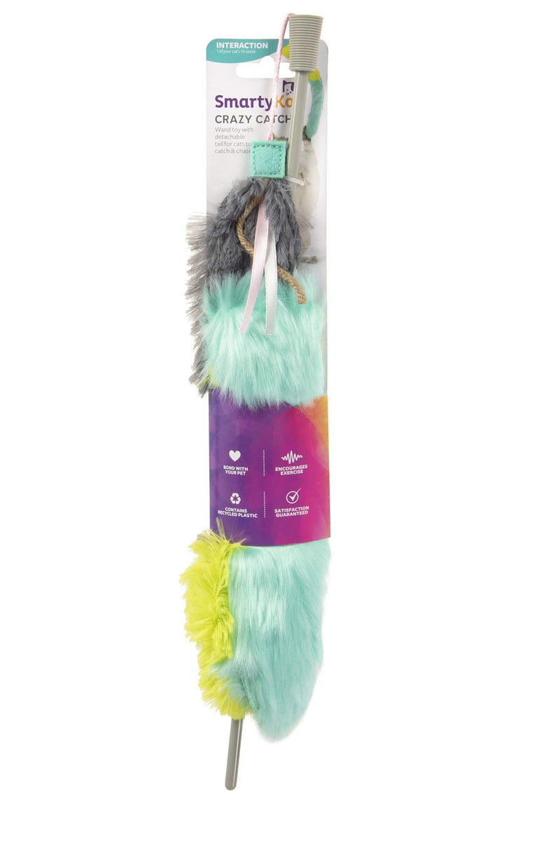 [Australia] - SmartyKat Crazy Catch Crinkle and Catnip Wand Cat Toy 