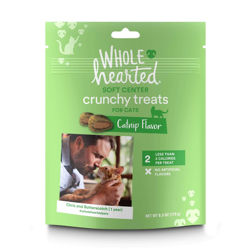 [Australia] - WholeHearted Soft Center Crunchy Catnip Flavor Cat Treats 6.3 OZ 