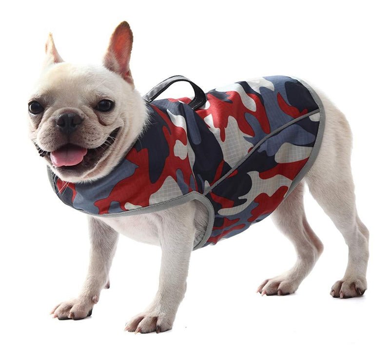 WINBATE Adjustable Dog Anxiety Jacket- Keep Calmig Vest Reflective Thunder Shirt with D-Ring and Training Handle for Dogs，Camouflage S - PawsPlanet Australia