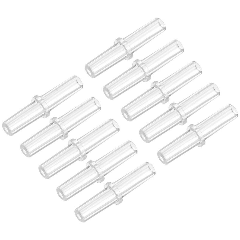 [Australia] - uxcell Aquarium Air Valve Connector Plastic Inline Tubing Straight Non-Return Valves for 4mm Fish Tank Pond Air Line 20pcs 