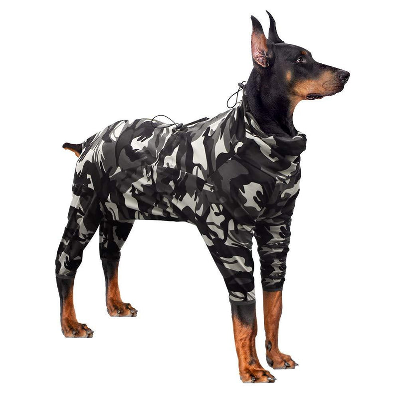 [Australia] - Heywean Dog Surgical Recovery Suit Thunder Shirts for Dogs Long Sleeve Keep Dog from Licking Abdominal Wound Protector E-Collar Alternative After Surgery Wear Pet Supplier XS Camouflage 