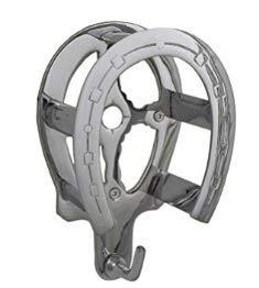 [Australia] - Tack Shack of Ocala Fancy Chrome Horseshoe Bridle Bracket 