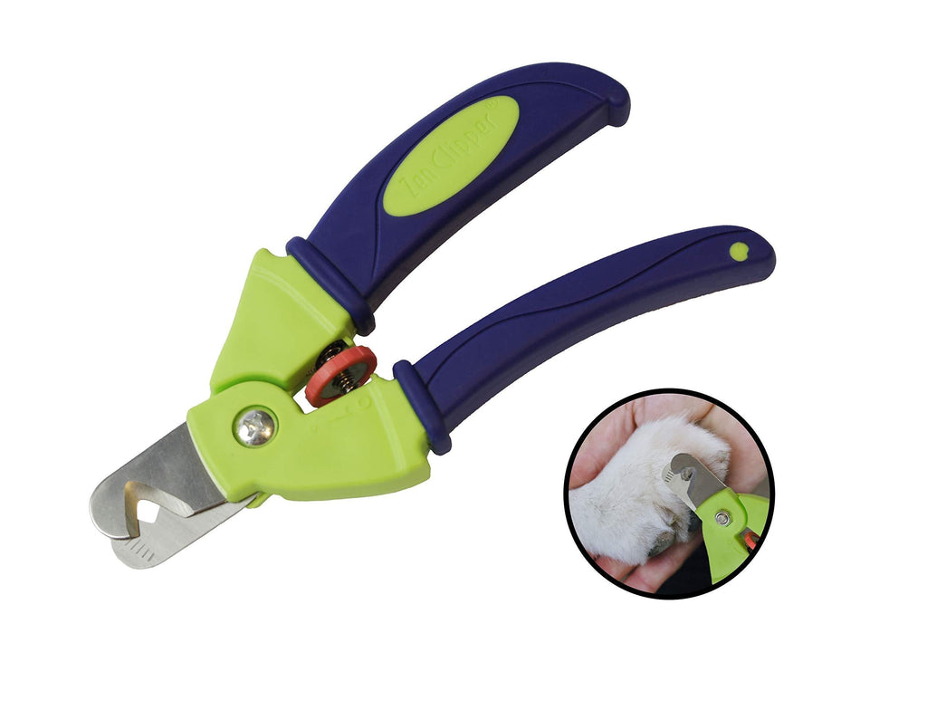 [Australia] - Zen Clipper Precise Adjustable Cat and Dog Nail Clippers – Use for Dogs, Cats, Birds, Reptiles and Other Pets – Adjustable Blade Fits Almost Any Pet – Avoid Painful Overcutting – One Size 