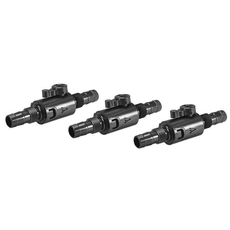 [Australia] - uxcell 16mm ID Aquarium Water Flow Control Valve Plastic Fish Tank Valve with Quick Release Handle Hose Pipe Connector 3pcs 