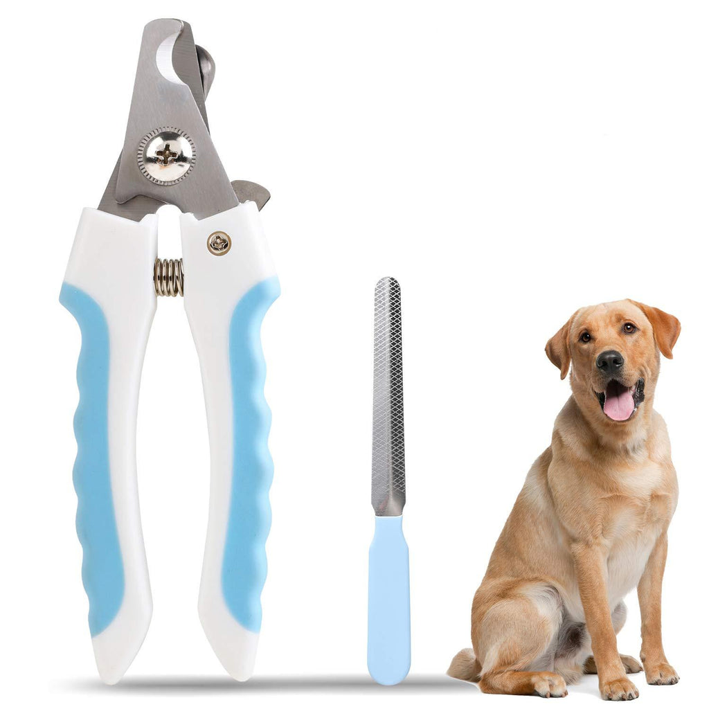[Australia] - Pets Dog and Cat Nail Clippers .Free Nail File and with Safety Guard to Avoid Over-Cutting Toenail Small/Medium 