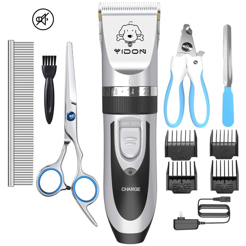 [Australia] - YIDON Dog Clippers Low Noise Cordless Rechargeable Professional Dog Grooming kit for Dogs Cats Pets[Upgrade] Ⅰ 