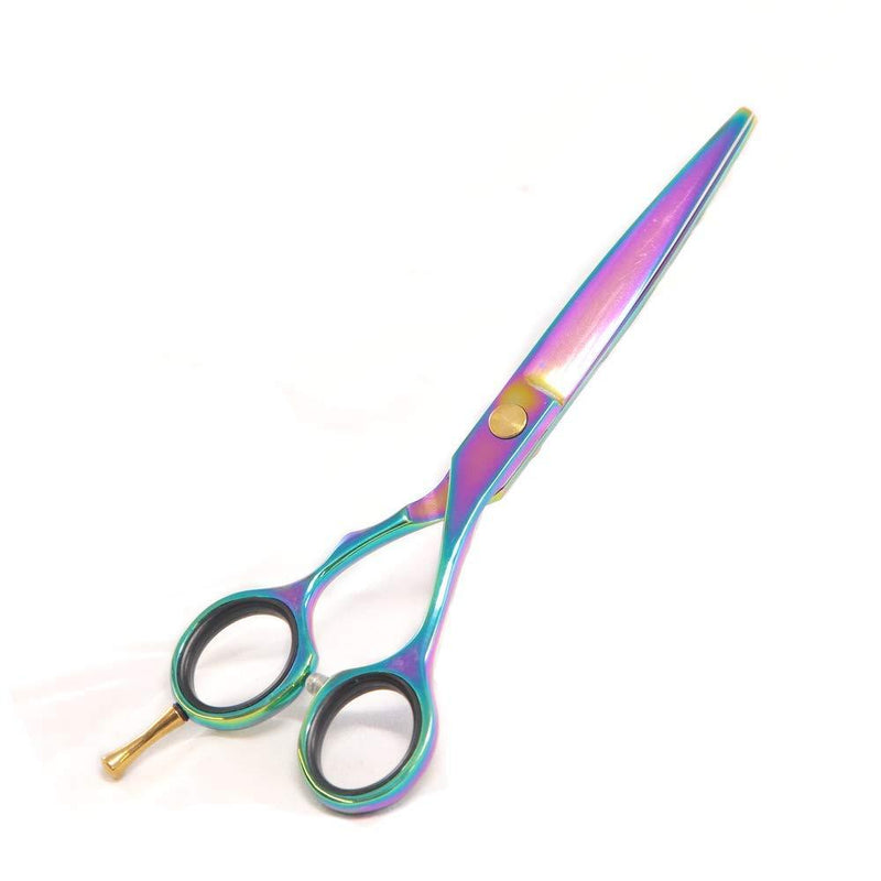 Aries Glamour Scissors Asian Style 6.5'' Straight Blade Steil Japan 440C - PawsPlanet Australia