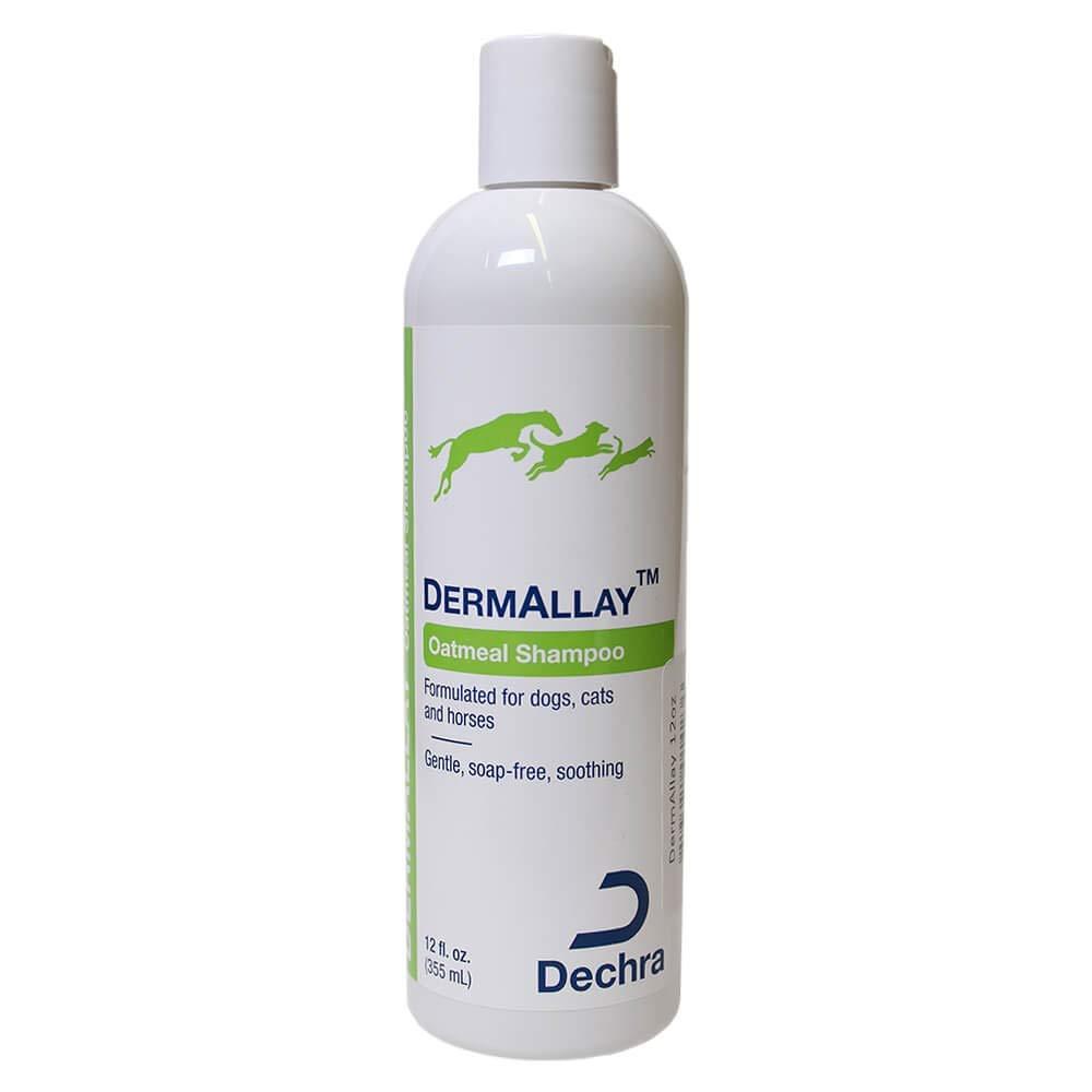 [Australia] - Dechra DermAllay Oatmeal Shampoo for Dogs, Cats & Horses - Gentle, Soap-Free and Soothing 12 Ounce 