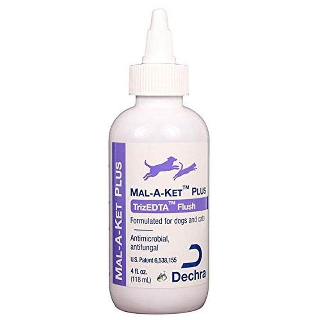 Dechra Mal-A-Ket Plus TrizEDTA Flush for Dogs & Cats (4oz) - Antimicrobial and Antifungal - PawsPlanet Australia