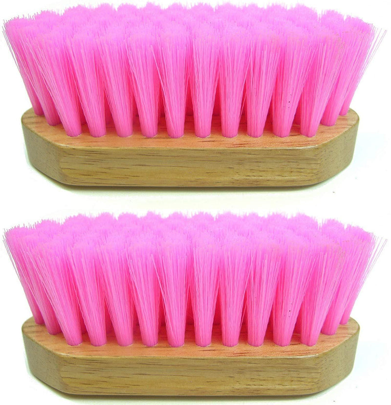 [Australia] - Horse and Livestock Prime 2 Pack of Pony Brushes, Pink 